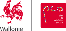logo PCS + coq Wallonie